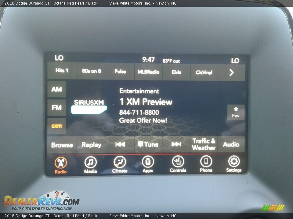 2018 Dodge Durango GT Octane Red Pearl / Black Photo #26