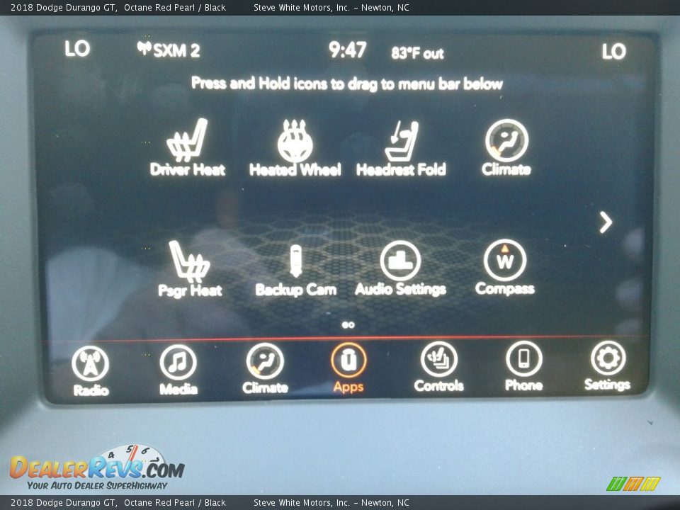 2018 Dodge Durango GT Octane Red Pearl / Black Photo #30