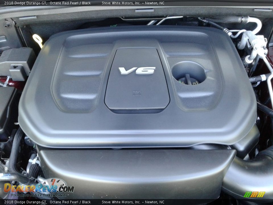 2018 Dodge Durango GT Octane Red Pearl / Black Photo #35