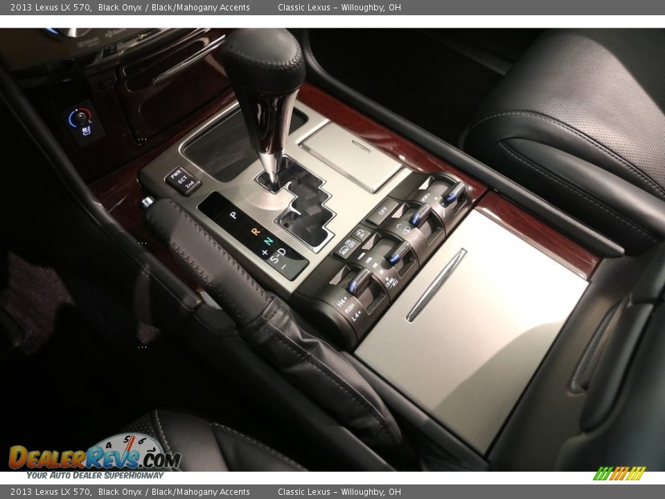 2013 Lexus LX 570 Black Onyx / Black/Mahogany Accents Photo #19