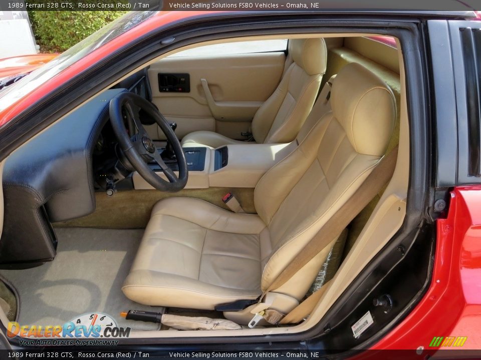 Front Seat of 1989 Ferrari 328 GTS Photo #3