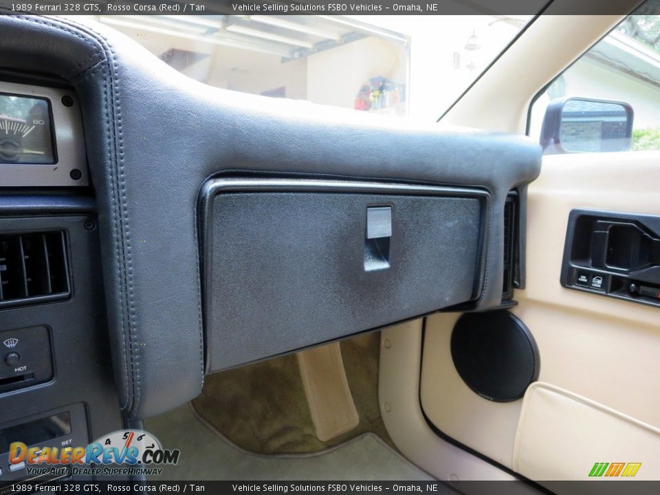 1989 Ferrari 328 GTS Rosso Corsa (Red) / Tan Photo #7