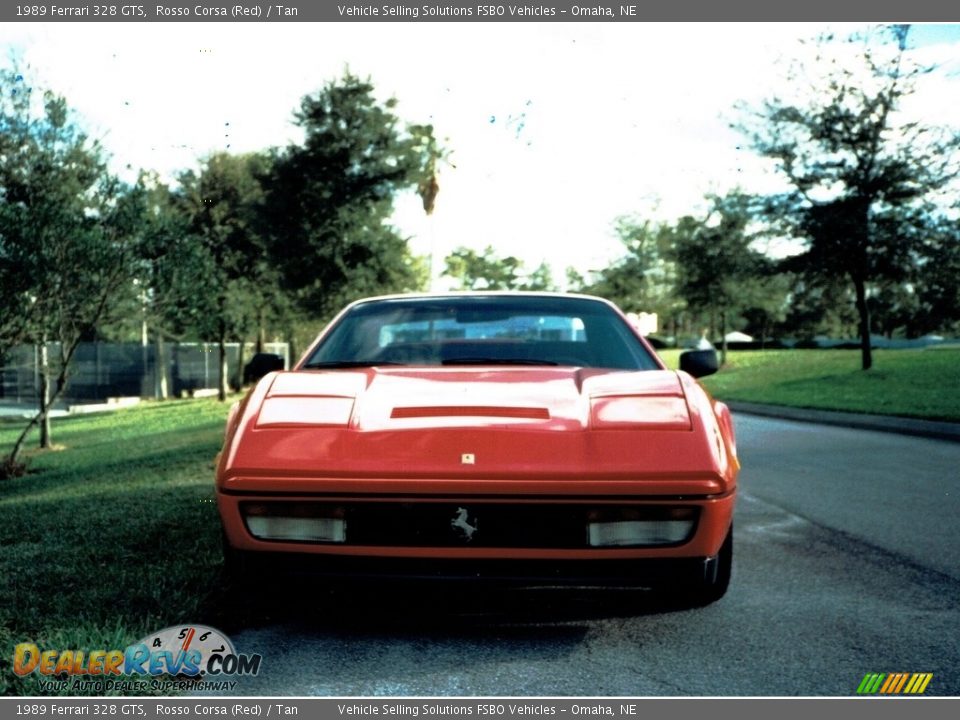 1989 Ferrari 328 GTS Rosso Corsa (Red) / Tan Photo #12