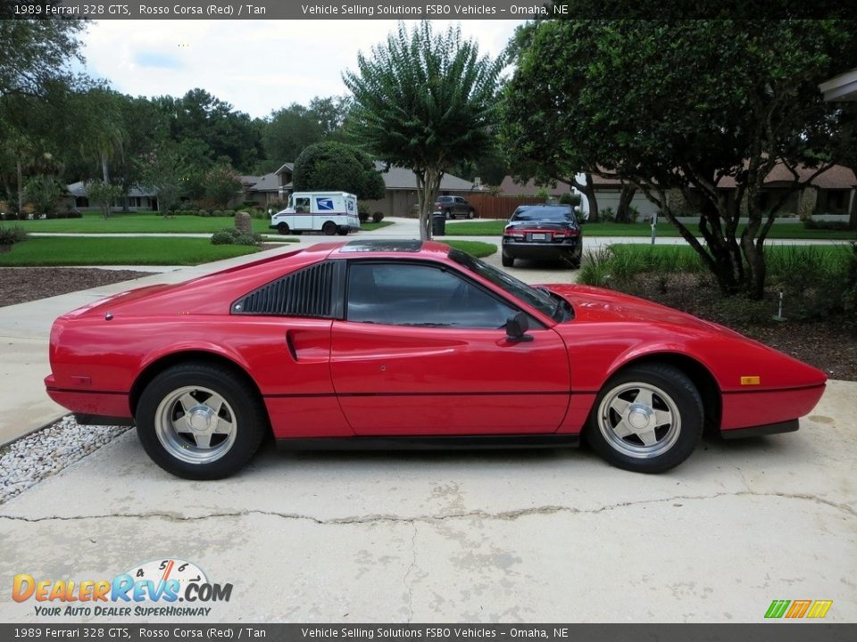 1989 Ferrari 328 GTS Rosso Corsa (Red) / Tan Photo #13