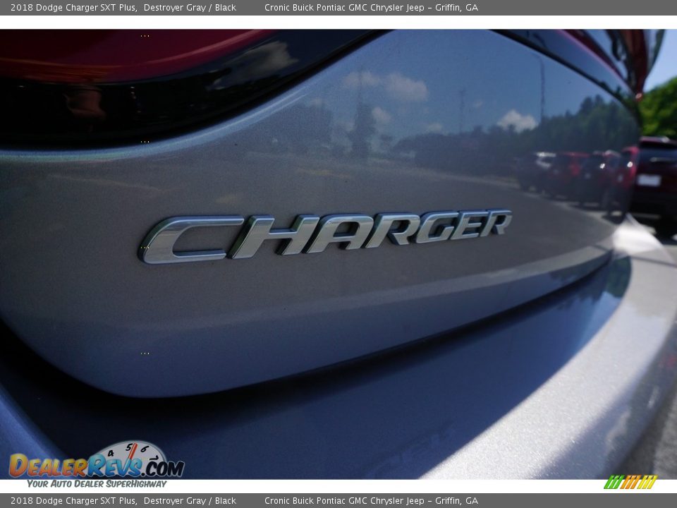2018 Dodge Charger SXT Plus Destroyer Gray / Black Photo #16