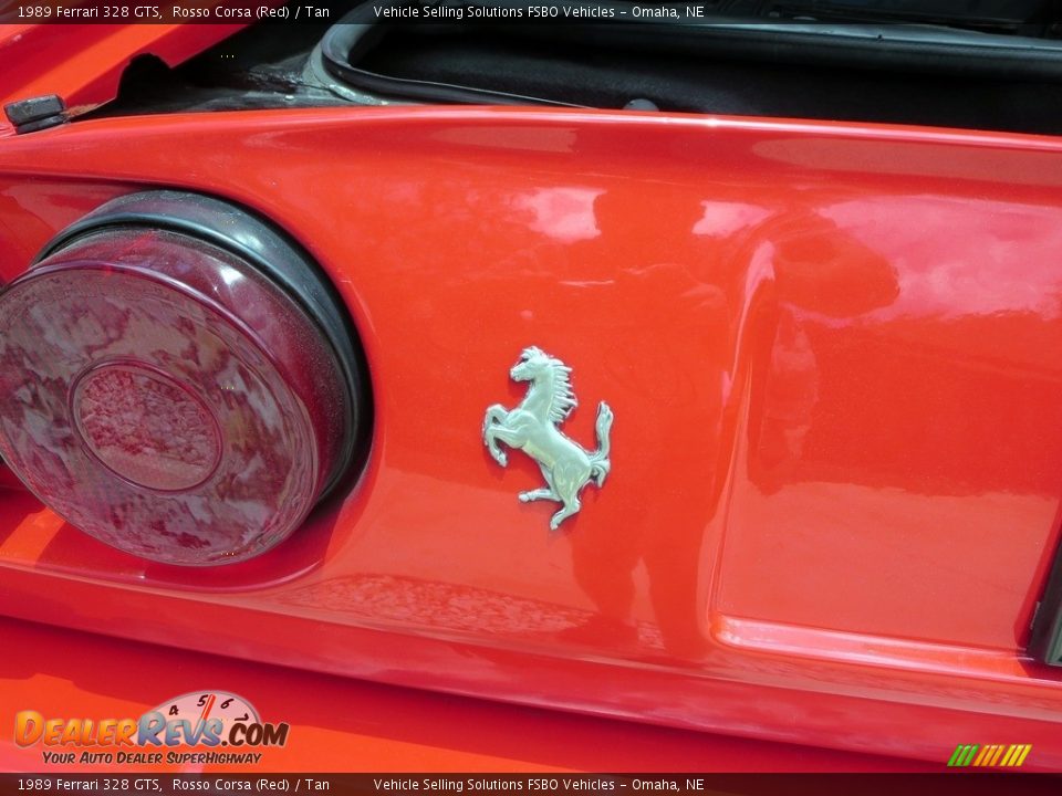 1989 Ferrari 328 GTS Rosso Corsa (Red) / Tan Photo #15