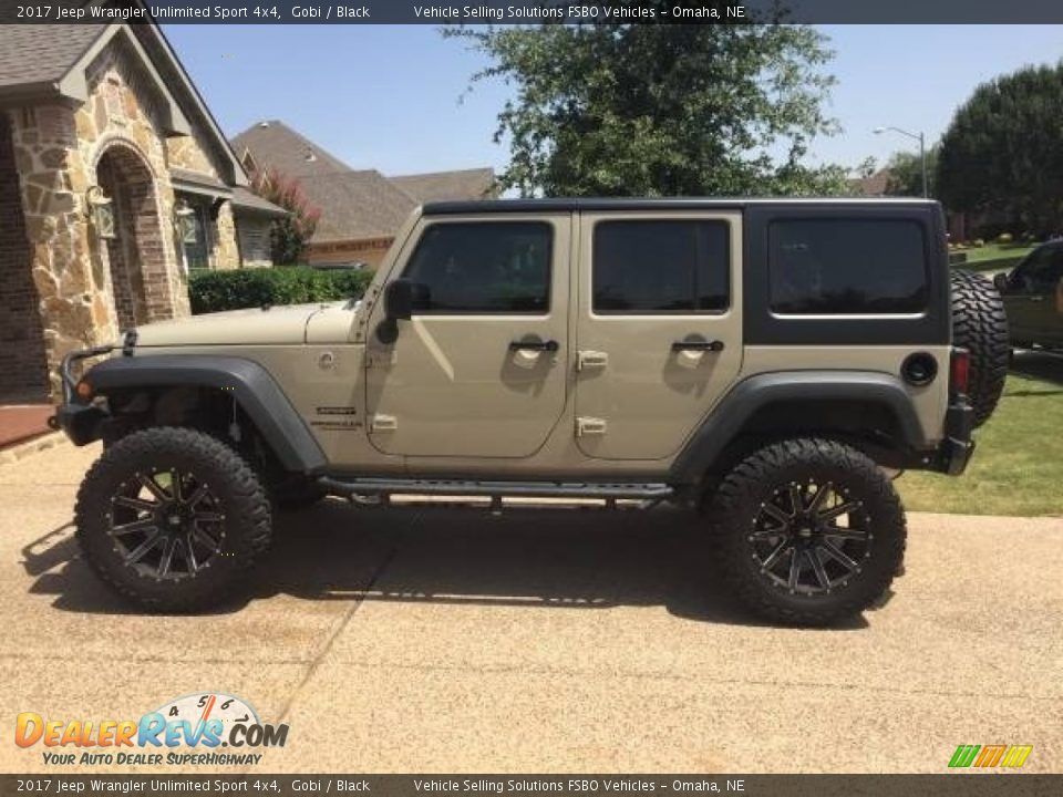 2017 Jeep Wrangler Unlimited Sport 4x4 Gobi / Black Photo #1