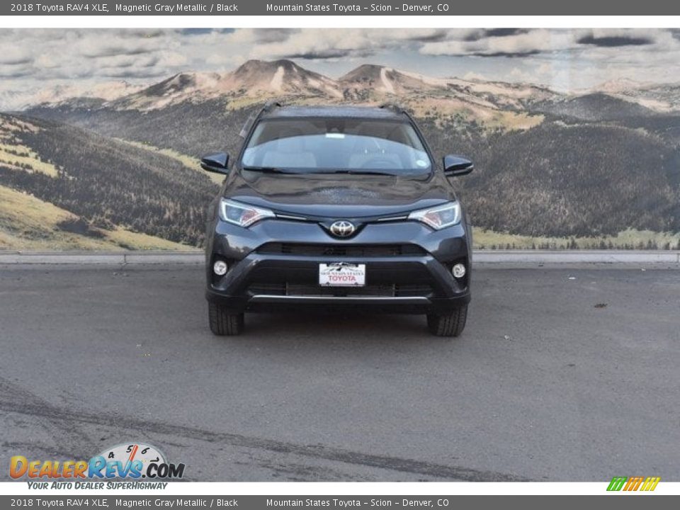 2018 Toyota RAV4 XLE Magnetic Gray Metallic / Black Photo #2
