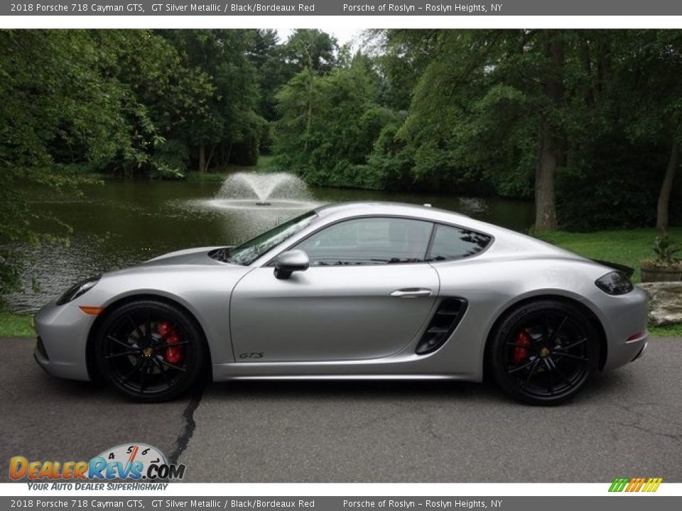 GT Silver Metallic 2018 Porsche 718 Cayman GTS Photo #7