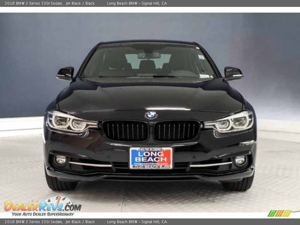 2018 BMW 3 Series 330i Sedan Jet Black / Black Photo #2