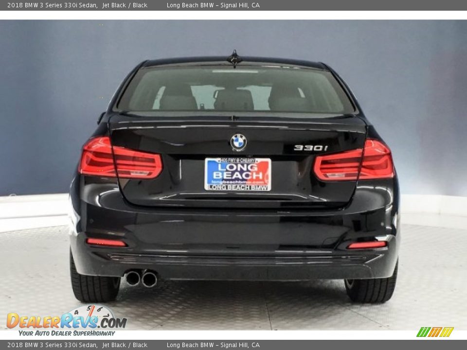 2018 BMW 3 Series 330i Sedan Jet Black / Black Photo #3