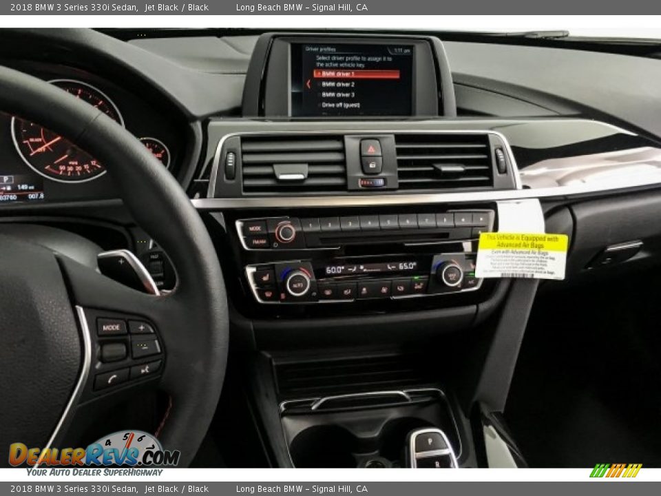 2018 BMW 3 Series 330i Sedan Jet Black / Black Photo #5