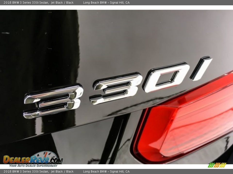 2018 BMW 3 Series 330i Sedan Jet Black / Black Photo #7
