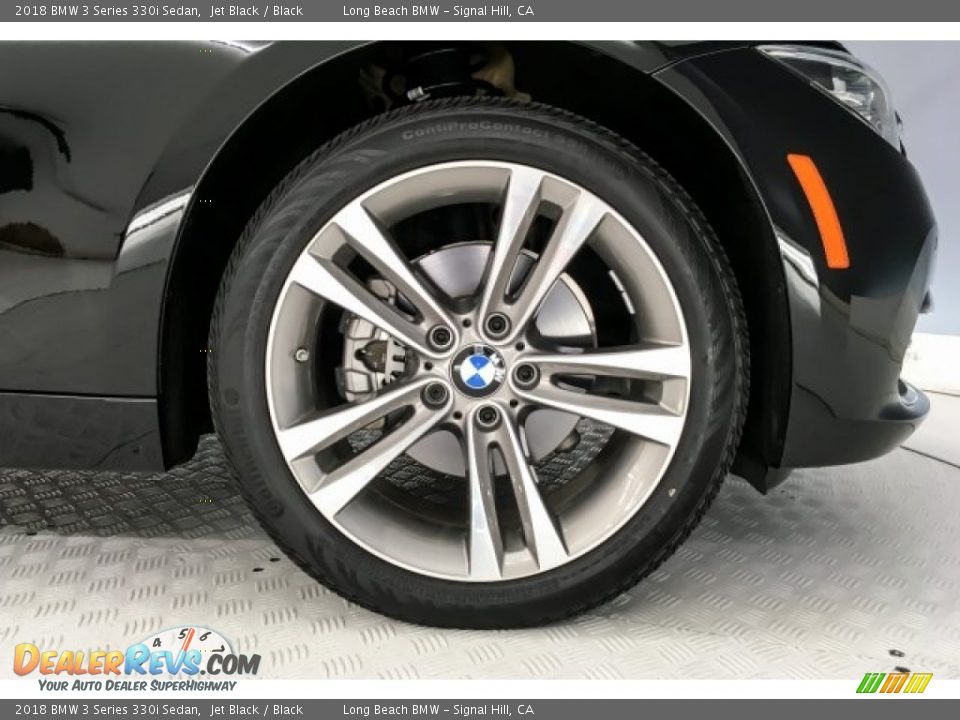 2018 BMW 3 Series 330i Sedan Jet Black / Black Photo #8