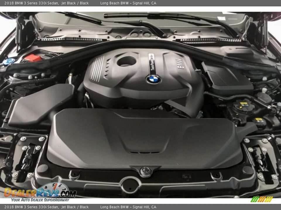 2018 BMW 3 Series 330i Sedan Jet Black / Black Photo #9