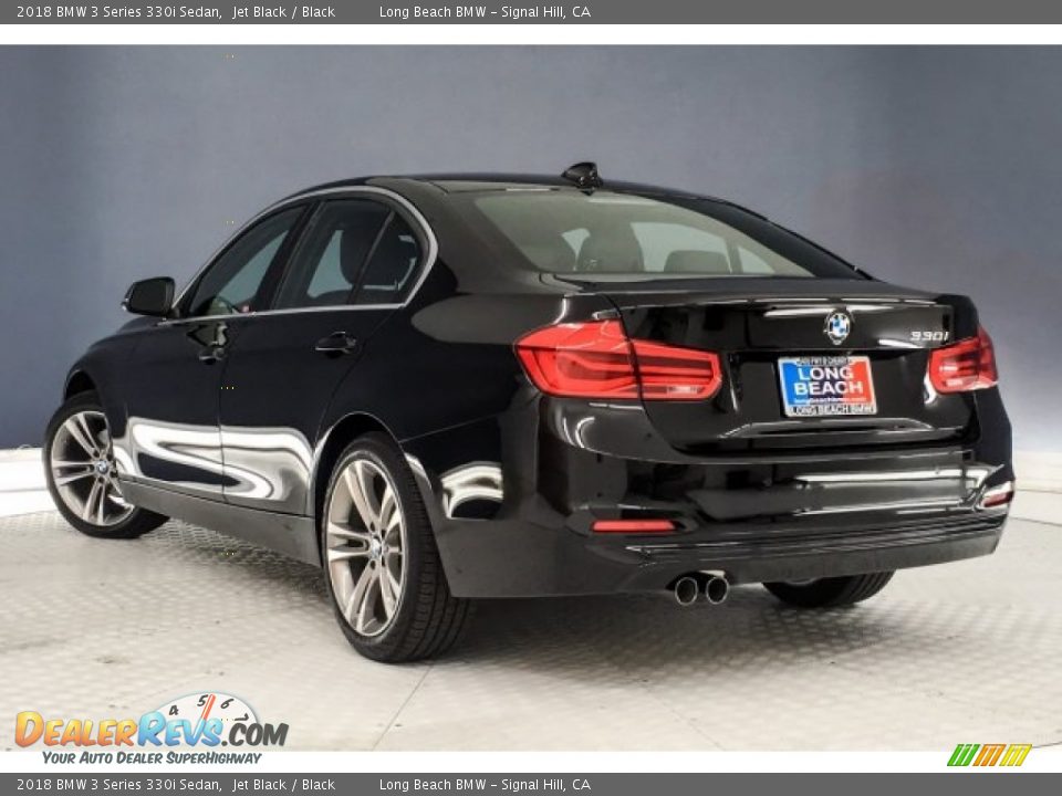 2018 BMW 3 Series 330i Sedan Jet Black / Black Photo #10
