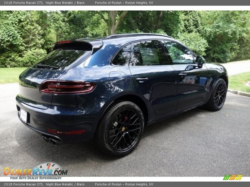 2018 Porsche Macan GTS Night Blue Metallic / Black Photo #6