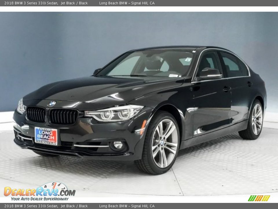 2018 BMW 3 Series 330i Sedan Jet Black / Black Photo #13