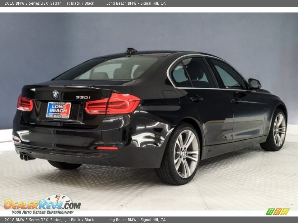 2018 BMW 3 Series 330i Sedan Jet Black / Black Photo #15