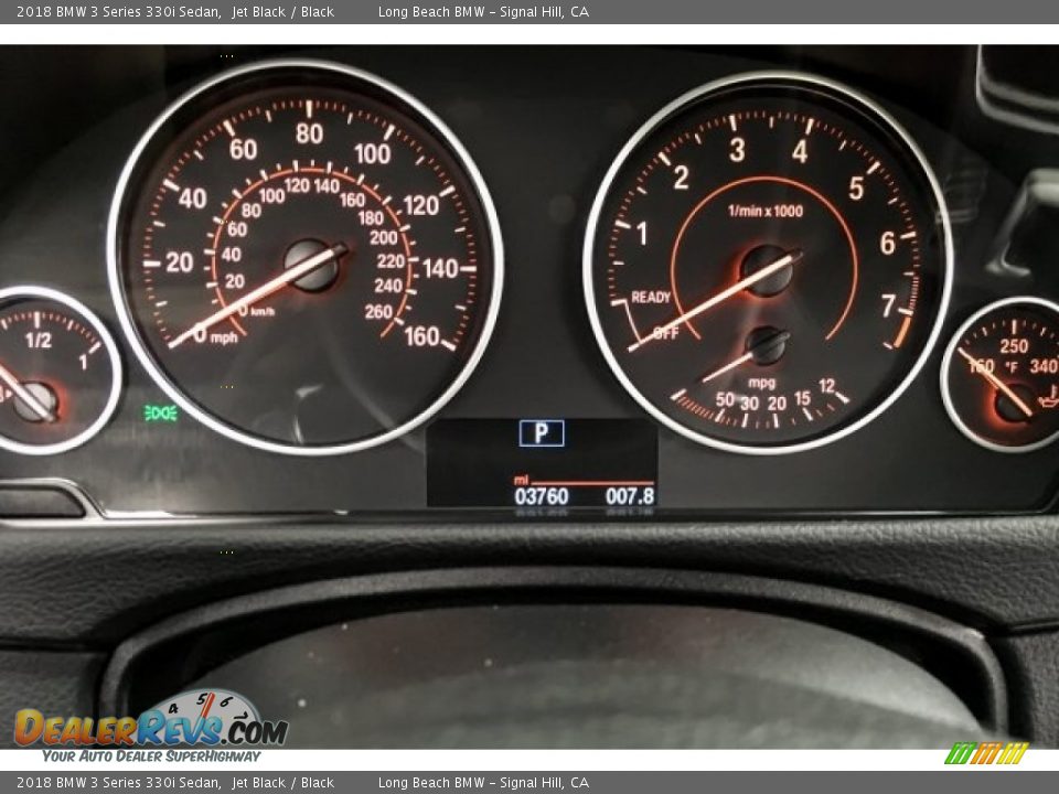 2018 BMW 3 Series 330i Sedan Jet Black / Black Photo #18