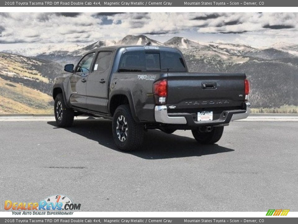 2018 Toyota Tacoma TRD Off Road Double Cab 4x4 Magnetic Gray Metallic / Cement Gray Photo #3