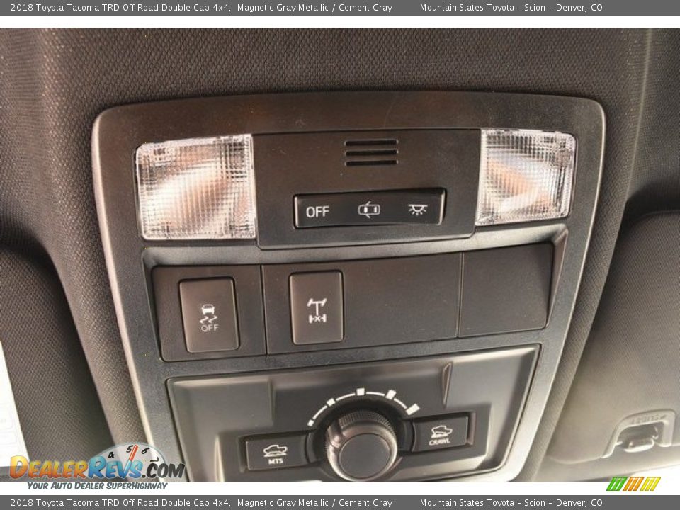 2018 Toyota Tacoma TRD Off Road Double Cab 4x4 Magnetic Gray Metallic / Cement Gray Photo #9