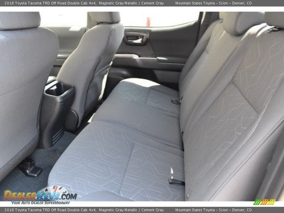 2018 Toyota Tacoma TRD Off Road Double Cab 4x4 Magnetic Gray Metallic / Cement Gray Photo #15