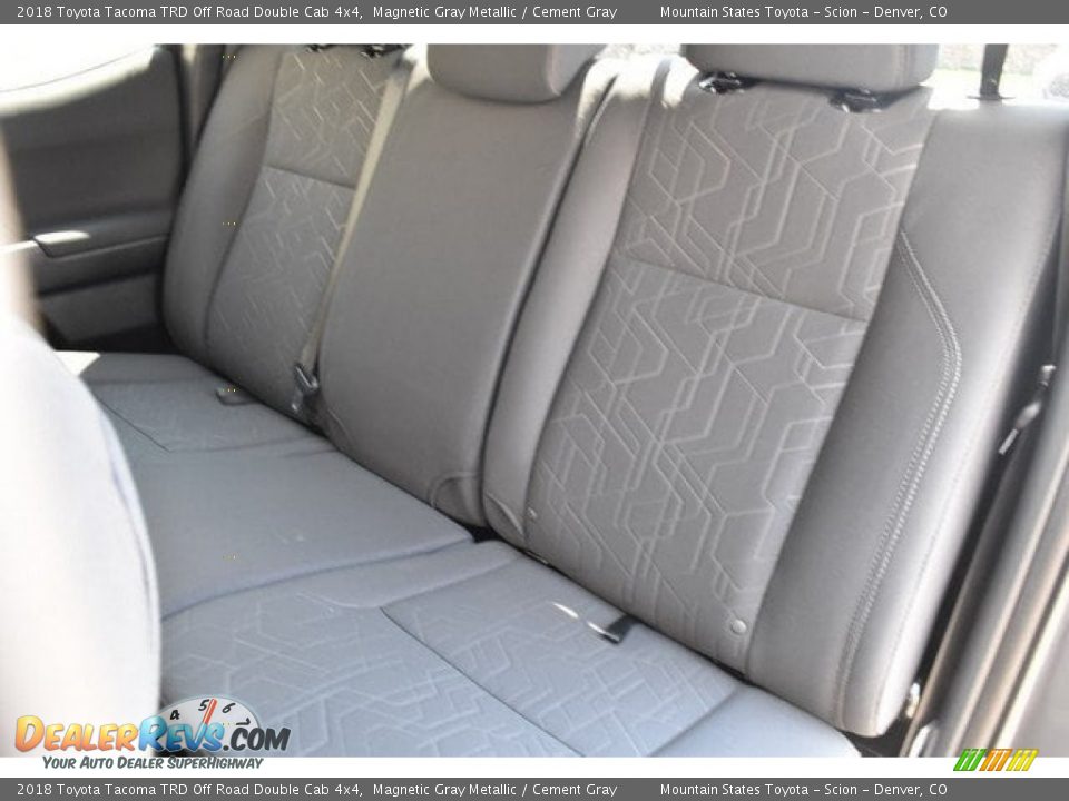 2018 Toyota Tacoma TRD Off Road Double Cab 4x4 Magnetic Gray Metallic / Cement Gray Photo #16