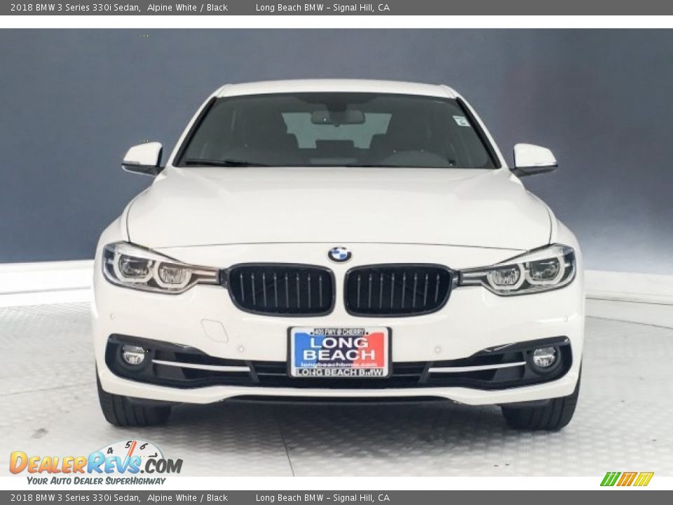 2018 BMW 3 Series 330i Sedan Alpine White / Black Photo #2