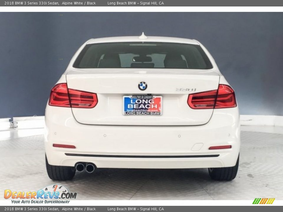2018 BMW 3 Series 330i Sedan Alpine White / Black Photo #3