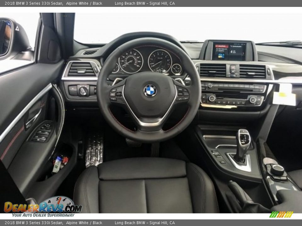 2018 BMW 3 Series 330i Sedan Alpine White / Black Photo #4