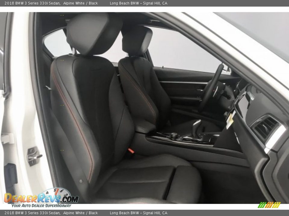 2018 BMW 3 Series 330i Sedan Alpine White / Black Photo #6