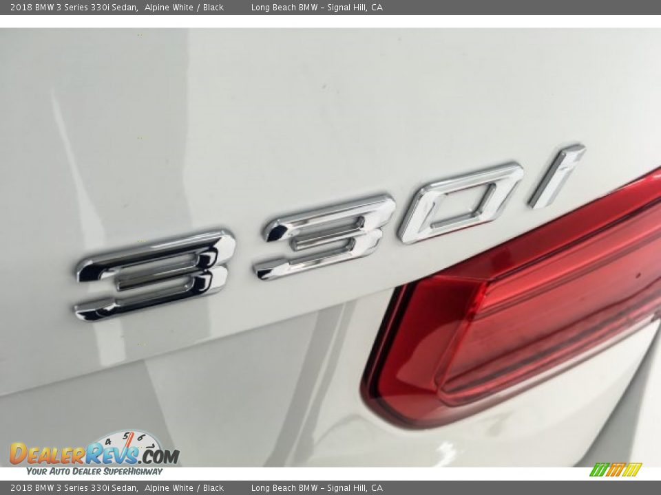 2018 BMW 3 Series 330i Sedan Alpine White / Black Photo #7