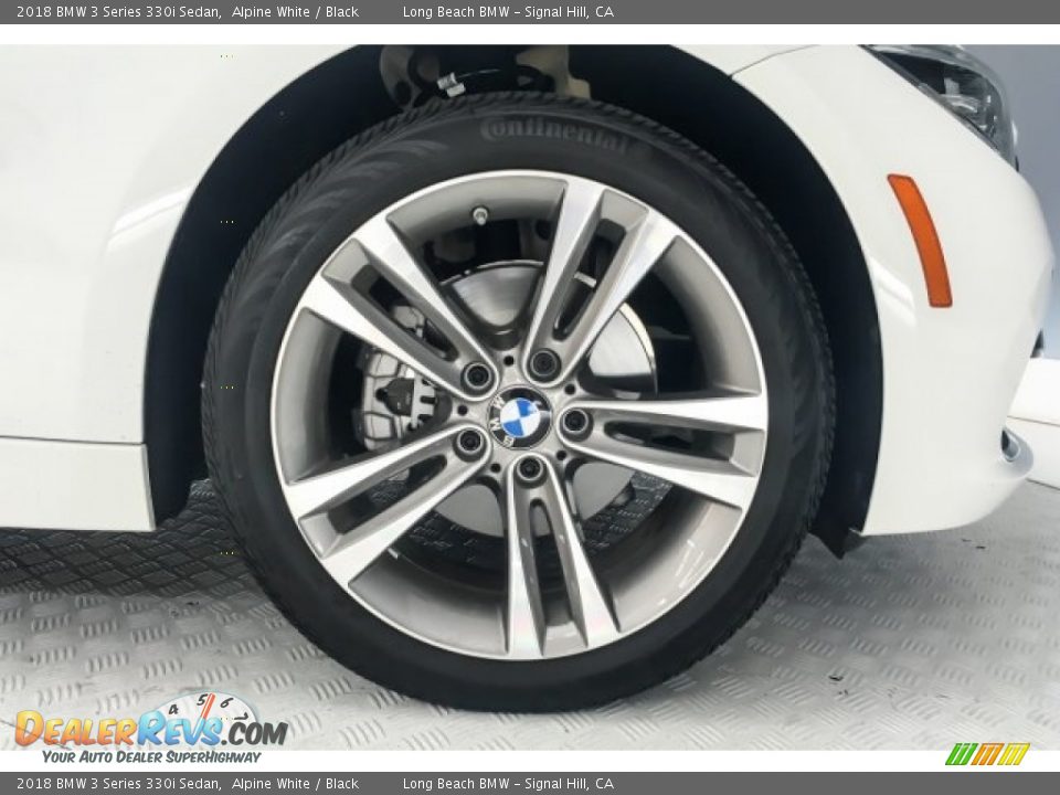 2018 BMW 3 Series 330i Sedan Alpine White / Black Photo #8