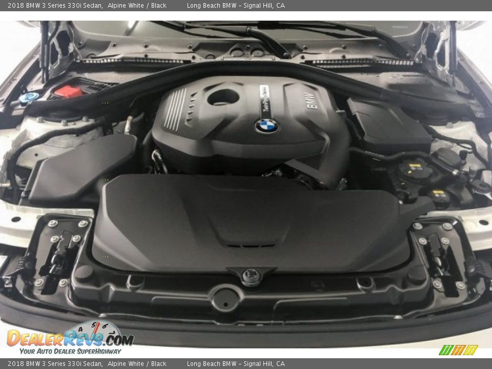 2018 BMW 3 Series 330i Sedan Alpine White / Black Photo #9