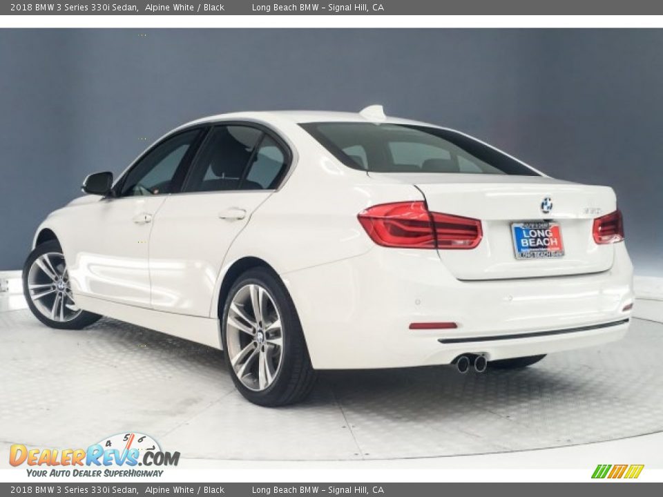 2018 BMW 3 Series 330i Sedan Alpine White / Black Photo #10