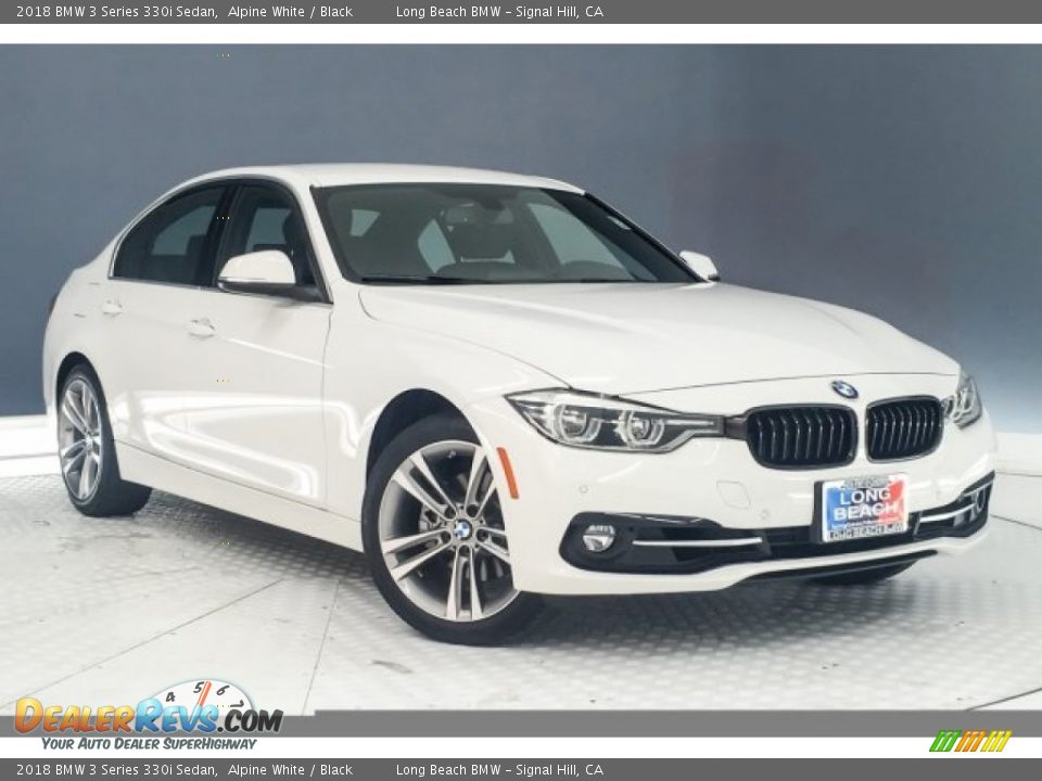 2018 BMW 3 Series 330i Sedan Alpine White / Black Photo #12