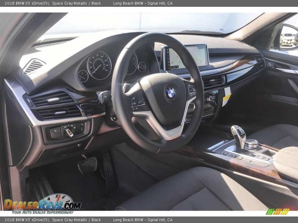 2018 BMW X5 sDrive35i Space Gray Metallic / Black Photo #5
