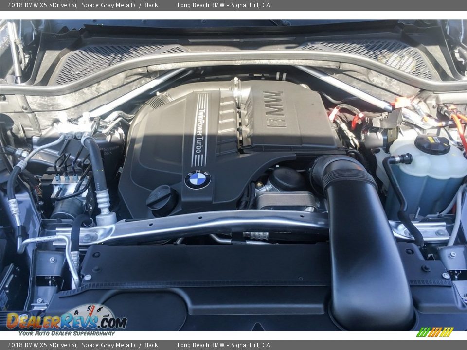 2018 BMW X5 sDrive35i Space Gray Metallic / Black Photo #8