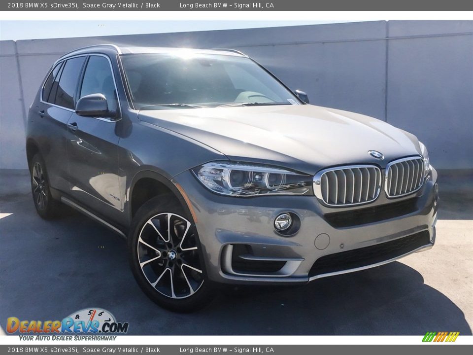 2018 BMW X5 sDrive35i Space Gray Metallic / Black Photo #12