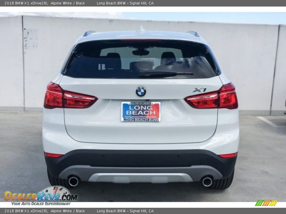 2018 BMW X1 xDrive28i Alpine White / Black Photo #4