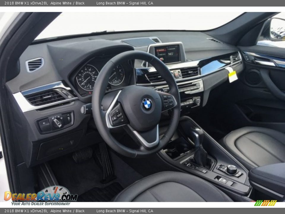 2018 BMW X1 xDrive28i Alpine White / Black Photo #5