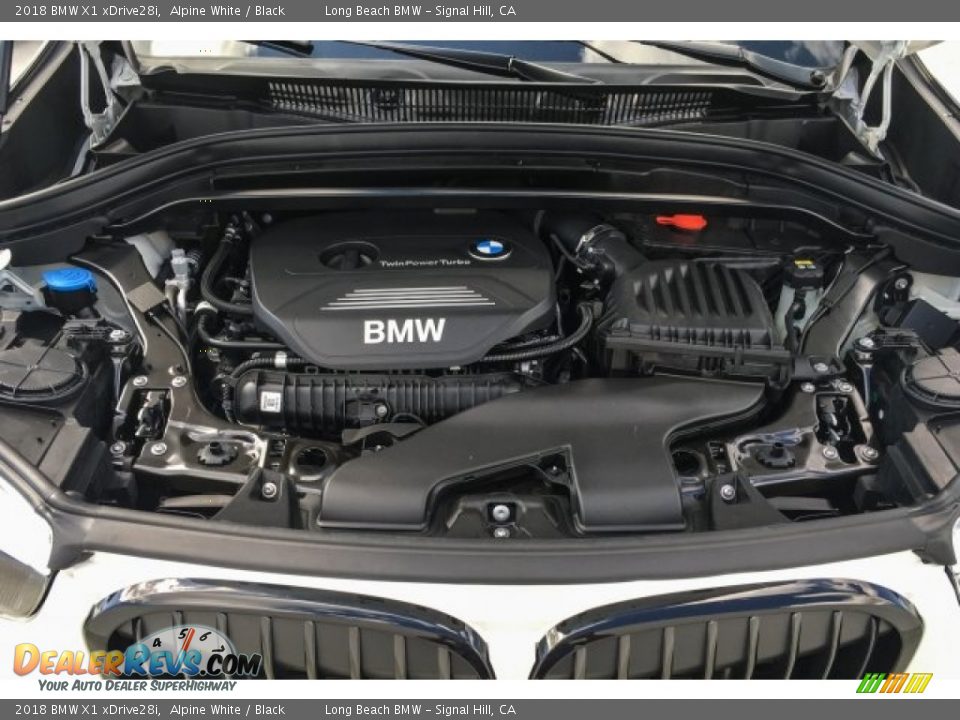 2018 BMW X1 xDrive28i Alpine White / Black Photo #8