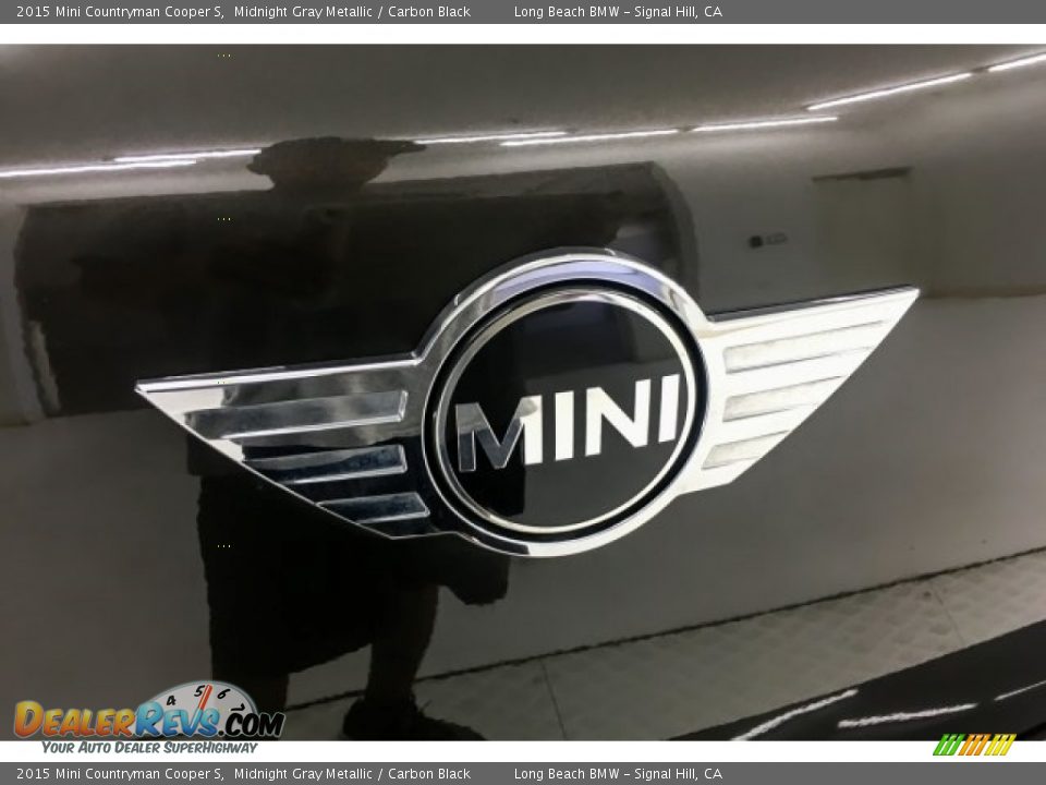 2015 Mini Countryman Cooper S Midnight Gray Metallic / Carbon Black Photo #7