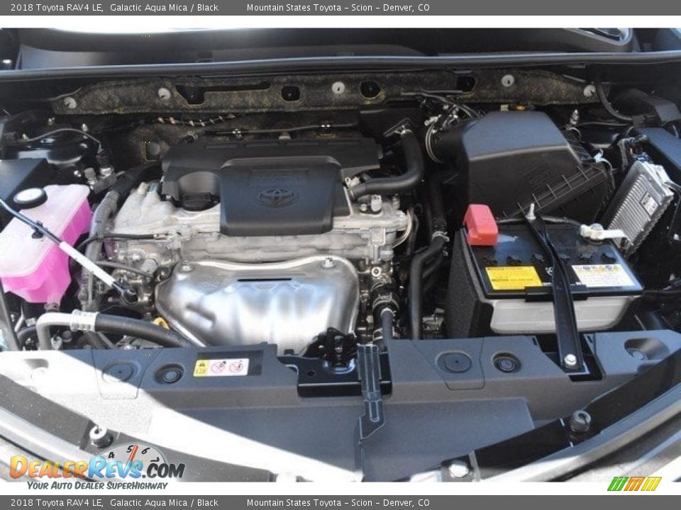 2018 Toyota RAV4 LE Galactic Aqua Mica / Black Photo #31