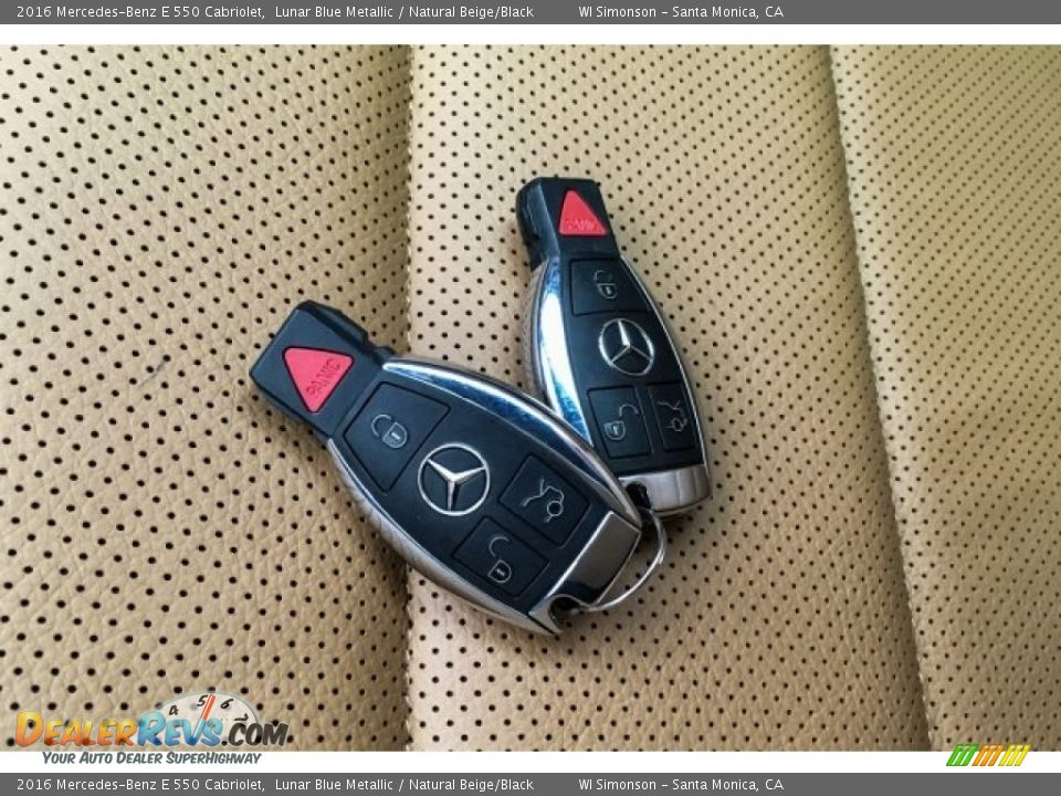 2016 Mercedes-Benz E 550 Cabriolet Lunar Blue Metallic / Natural Beige/Black Photo #11