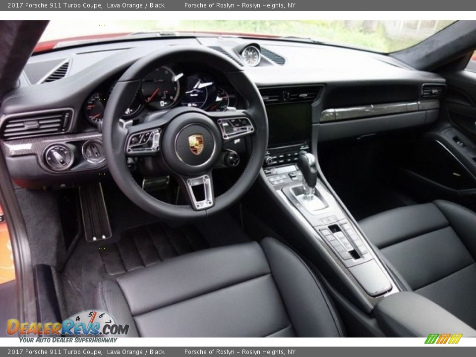 Front Seat of 2017 Porsche 911 Turbo Coupe Photo #12