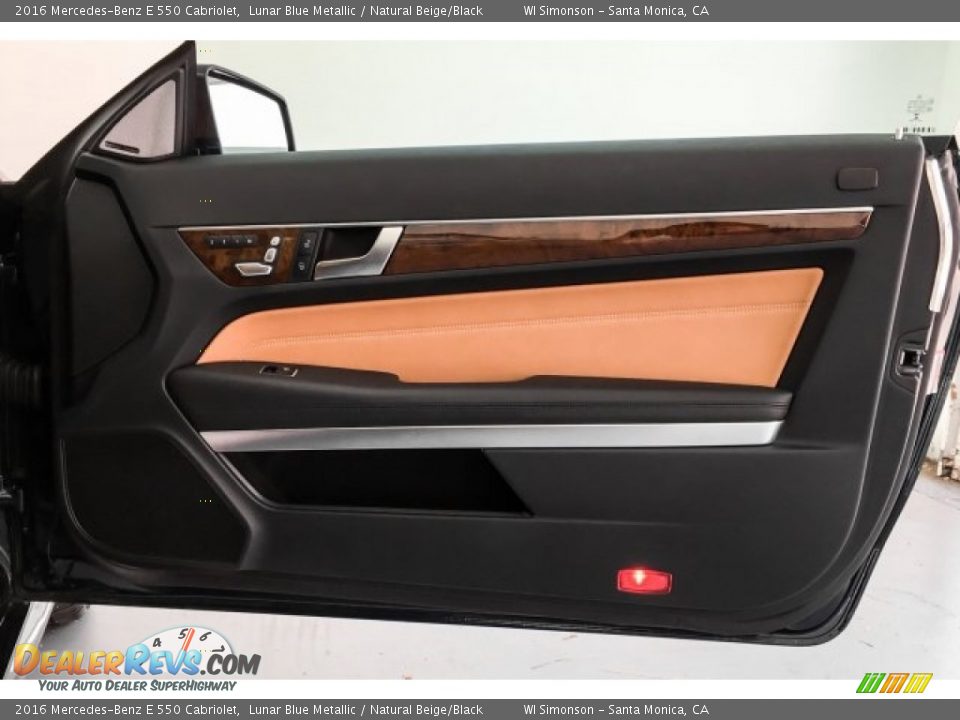 2016 Mercedes-Benz E 550 Cabriolet Lunar Blue Metallic / Natural Beige/Black Photo #29