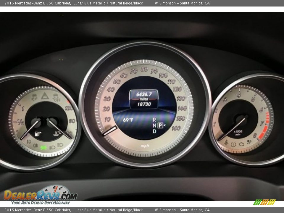 2016 Mercedes-Benz E 550 Cabriolet Lunar Blue Metallic / Natural Beige/Black Photo #33