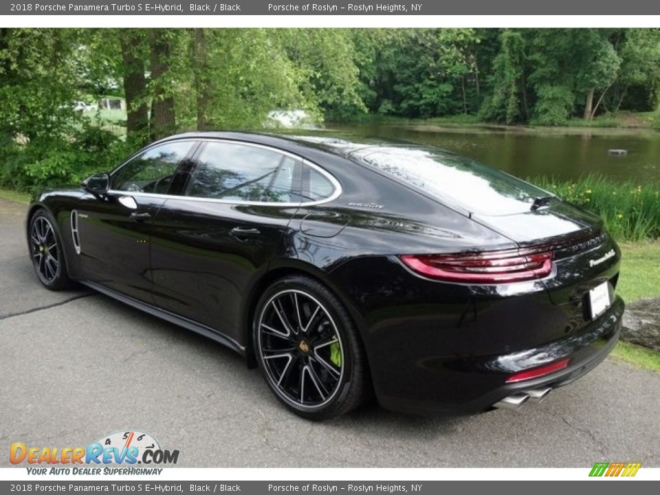 2018 Porsche Panamera Turbo S E-Hybrid Black / Black Photo #5